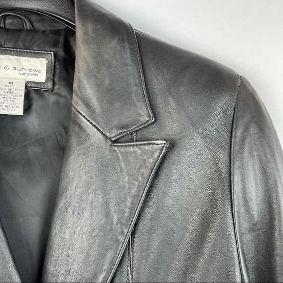 *SOLD Croft & Barrow Lambskin Leather Jacket-Blazer - Picture 3 of 16